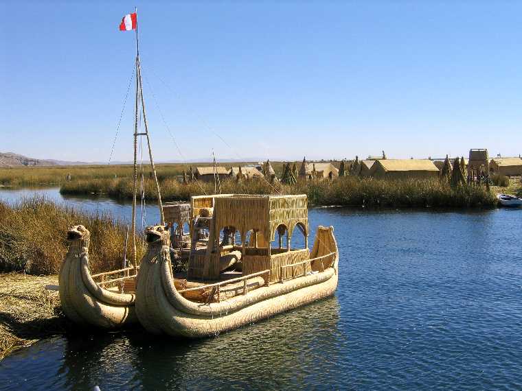 Totora Reed Boat of the Uros